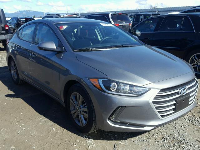 KMHD84LF2JU473602 - 2018 HYUNDAI ELANTRA SE SILVER photo 1