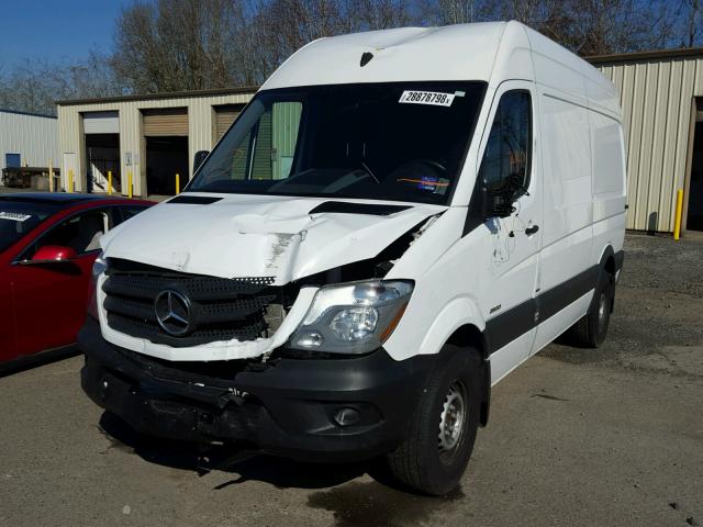 WD3PE7DD7GP241622 - 2016 MERCEDES-BENZ SPRINTER 2 WHITE photo 2