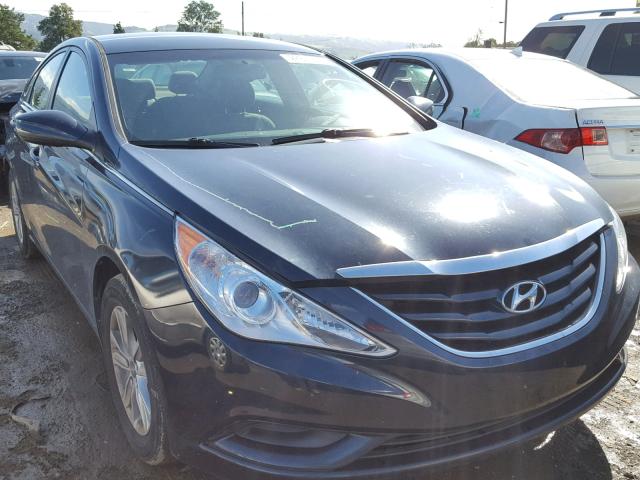 5NPEB4AC9CH312552 - 2012 HYUNDAI SONATA GLS BLUE photo 1