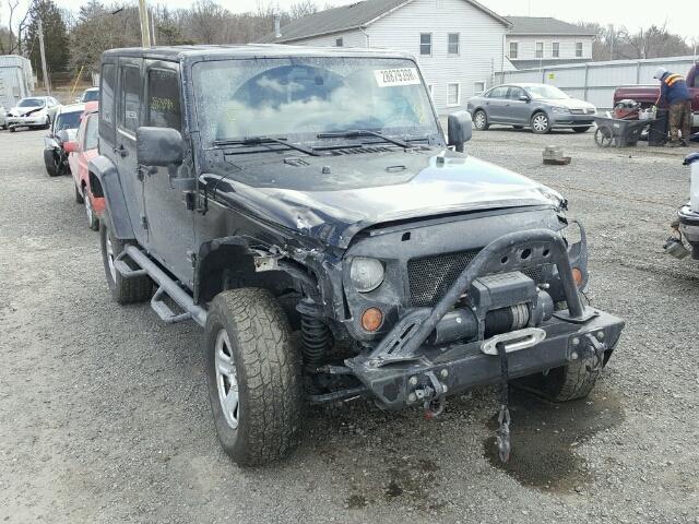 1J4GA59167L217074 - 2007 JEEP WRANGLER S BLACK photo 1