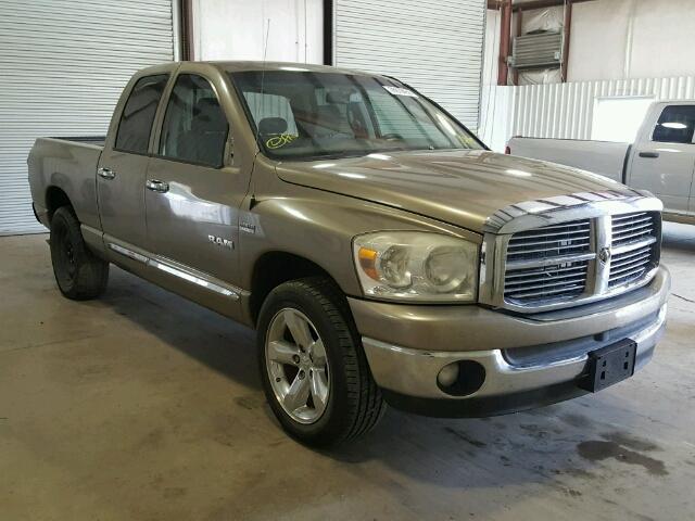 1D7HA18288J124489 - 2008 DODGE RAM 1500 S GOLD photo 1