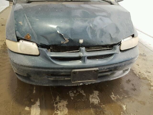 2B4GP24R2YR594250 - 2000 DODGE GRAND CARA BLUE photo 9