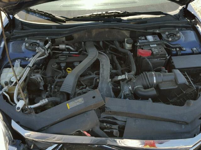 3FAHP07Z37R247810 - 2007 FORD FUSION SE BLUE photo 7