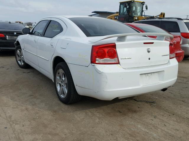 2B3CA9CV6AH291219 - 2010 DODGE CHARGER RA WHITE photo 3