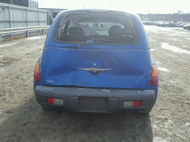 3C4FY48B33T604570 - 2003 CHRYSLER PT CRUISER BLUE photo 9