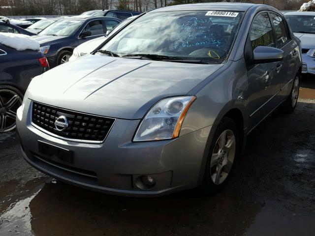 3N1AB61E08L640514 - 2008 NISSAN SENTRA 2.0 GRAY photo 2