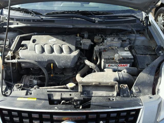 3N1AB61E08L640514 - 2008 NISSAN SENTRA 2.0 GRAY photo 7