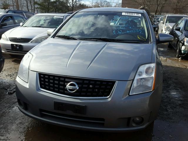 3N1AB61E08L640514 - 2008 NISSAN SENTRA 2.0 GRAY photo 9