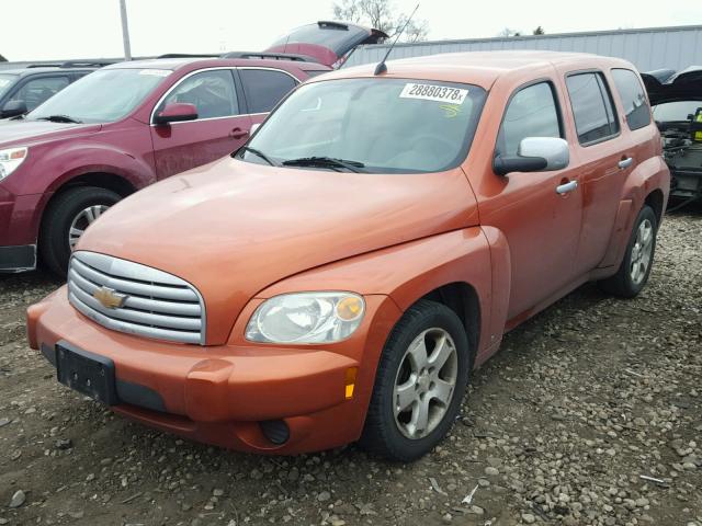 3GNDA23D47S565287 - 2007 CHEVROLET HHR LT ORANGE photo 2