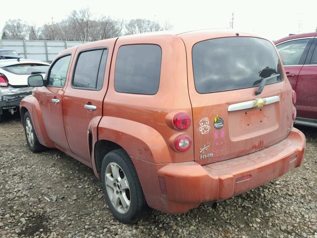 3GNDA23D47S565287 - 2007 CHEVROLET HHR LT ORANGE photo 3