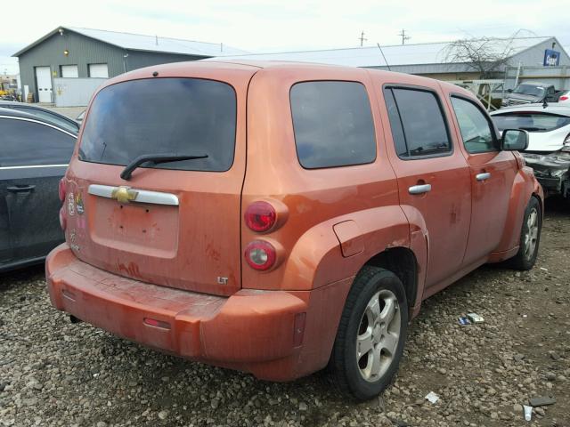 3GNDA23D47S565287 - 2007 CHEVROLET HHR LT ORANGE photo 4