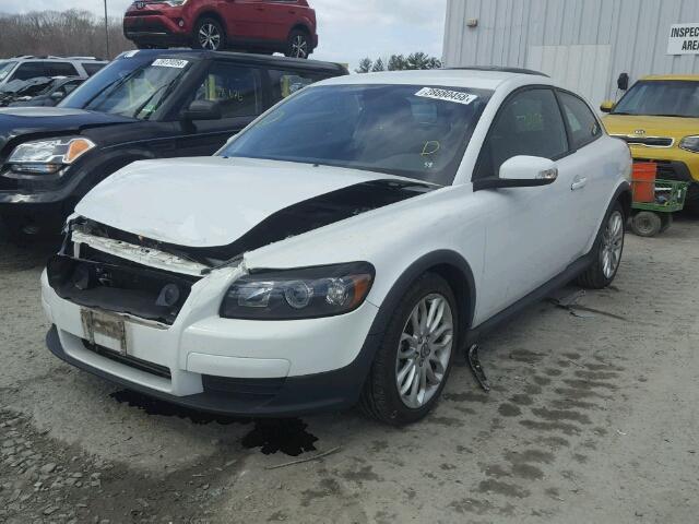 YV1MK672692145691 - 2009 VOLVO C30 T5 WHITE photo 2