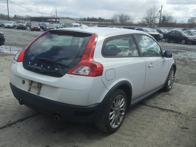 YV1MK672692145691 - 2009 VOLVO C30 T5 WHITE photo 4