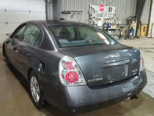 1N4AL11E56N345182 - 2006 NISSAN ALTIMA S GRAY photo 3