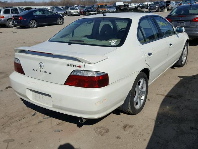 19UUA569X3A051300 - 2003 ACURA 3.2TL TYPE WHITE photo 4