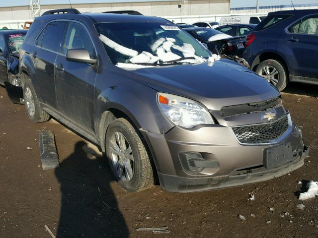 2CNALDEC8B6301157 - 2011 CHEVROLET EQUINOX LT BROWN photo 1