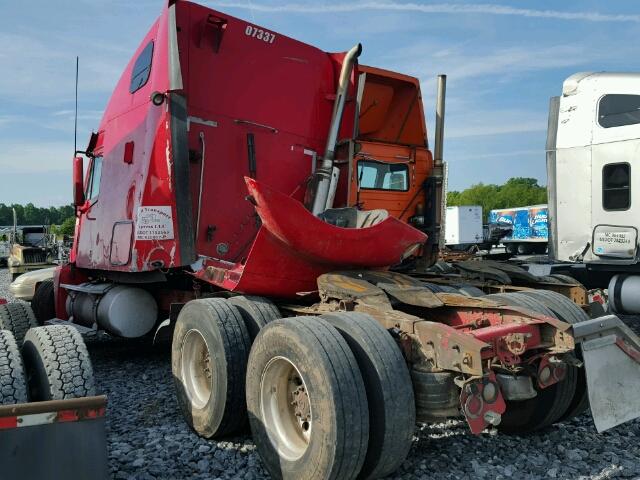 1FUJA6CK27LX70428 - 2007 FREIGHTLINER CONVENTION RED photo 3
