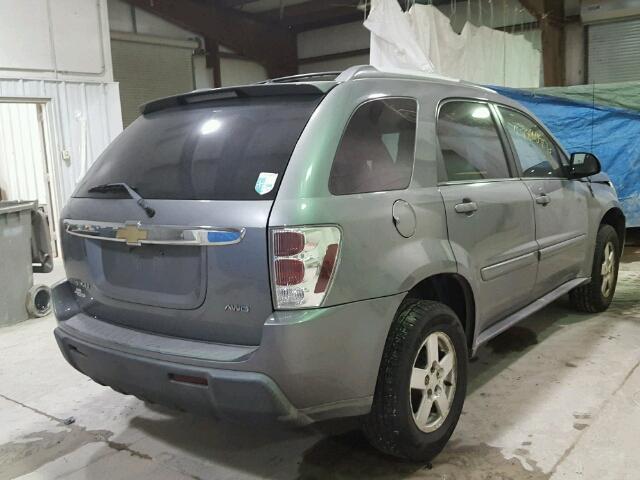 2CNDL73F056091556 - 2005 CHEVROLET EQUINOX GRAY photo 4