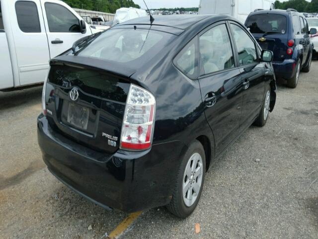 JTDKB20U883449129 - 2008 TOYOTA PRIUS BLACK photo 4