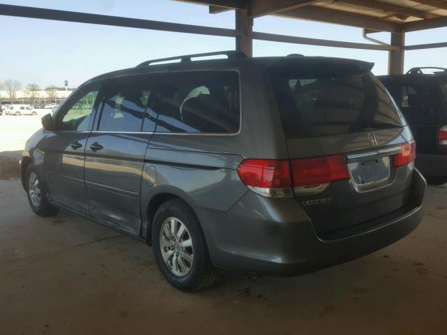 5FNRL38678B110789 - 2008 HONDA ODYSSEY EX GRAY photo 3