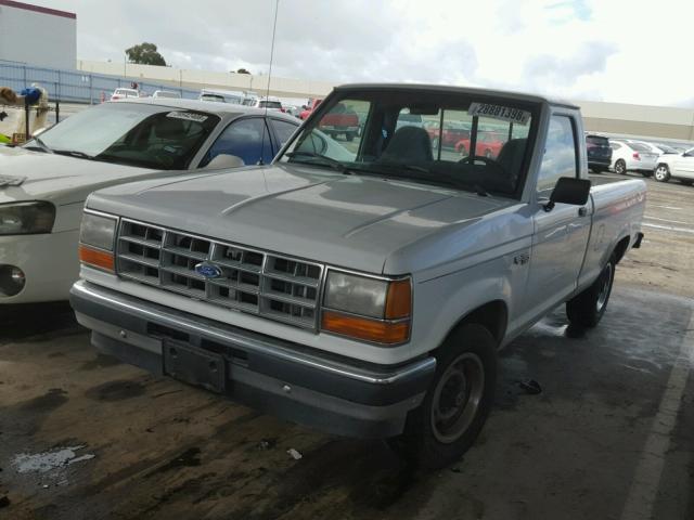 1FTCR10U8MUD33153 - 1991 FORD RANGER WHITE photo 2