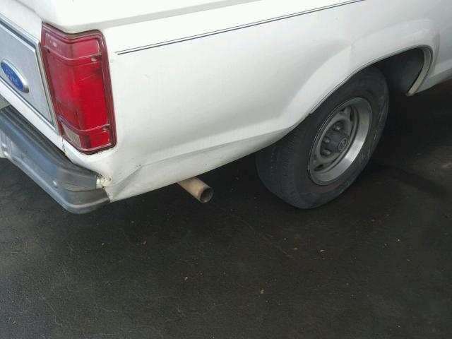 1FTCR10U8MUD33153 - 1991 FORD RANGER WHITE photo 9