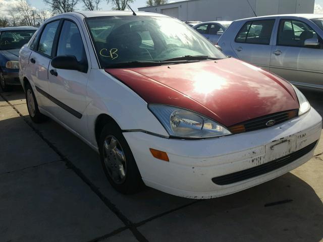 1FAFP33P32W204202 - 2002 FORD FOCUS LX WHITE photo 1