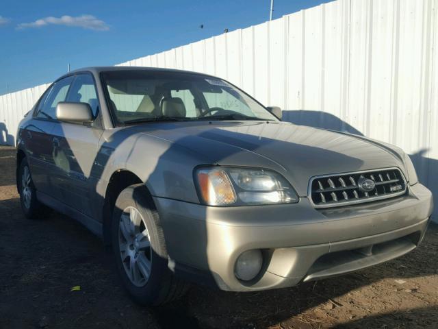 4S3BE896X47208643 - 2004 SUBARU LEGACY OUT TAN photo 1