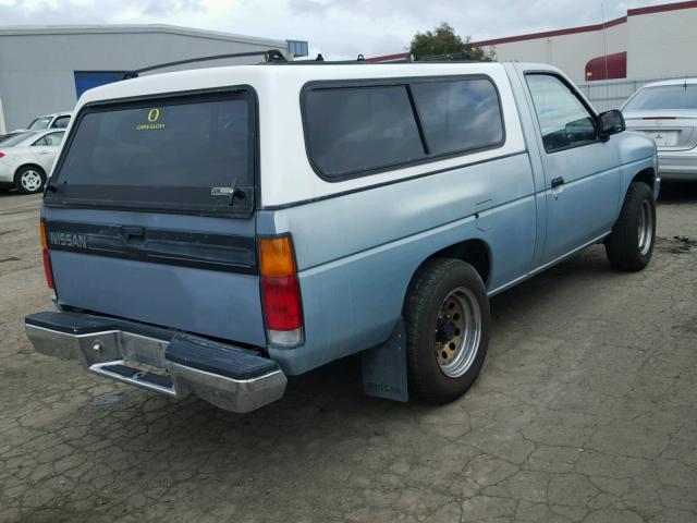 1N6SD11S3LC349382 - 1990 NISSAN D21 SHORT GRAY photo 4