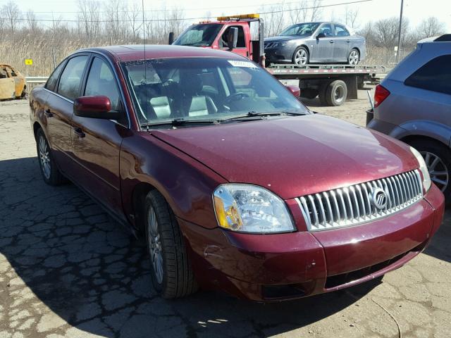 1MEFM42176G611105 - 2006 MERCURY MONTEGO PR RED photo 1