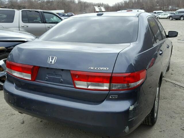 1HGCM66504A064645 - 2004 HONDA ACCORD EX GRAY photo 4