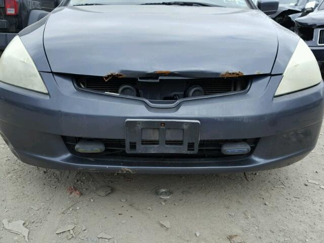 1HGCM66504A064645 - 2004 HONDA ACCORD EX GRAY photo 7