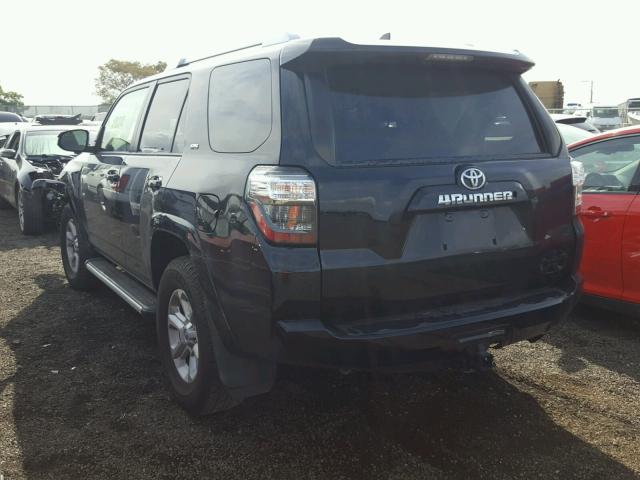 JTEZU5JRXG5124792 - 2016 TOYOTA 4RUNNER SR BLACK photo 3