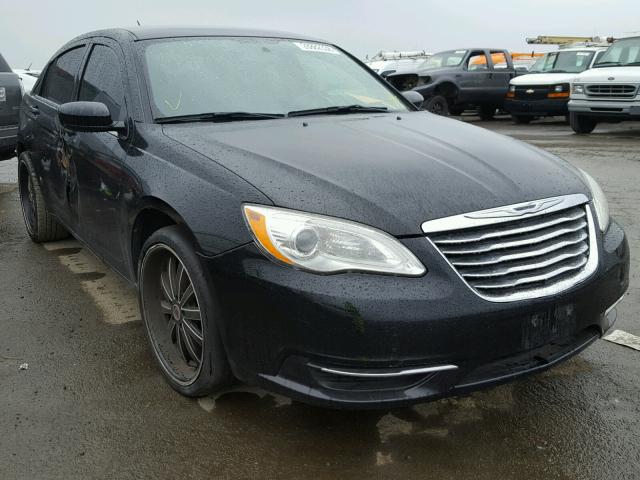 1C3BC4FB1BN563505 - 2011 CHRYSLER 200 LX BLACK photo 1