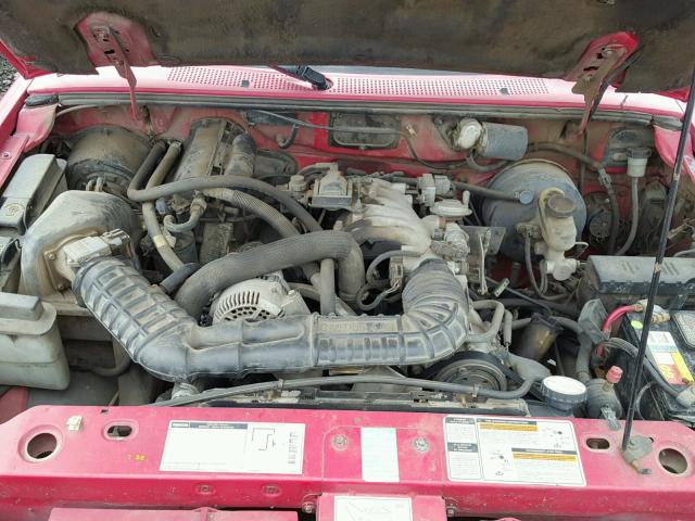 4F4CR12U8RTM17054 - 1994 MAZDA B3000 RED photo 7