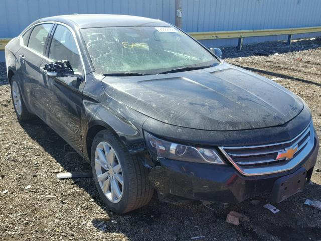 2G1105S3XH9104644 - 2017 CHEVROLET IMPALA LT BLACK photo 1