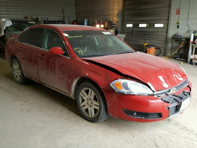 2G1WC58R479385282 - 2007 CHEVROLET IMPALA LT RED photo 1