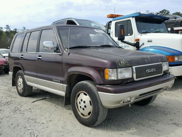 JACDH58W6P7900353 - 1993 ISUZU TROOPER LS MAROON photo 1