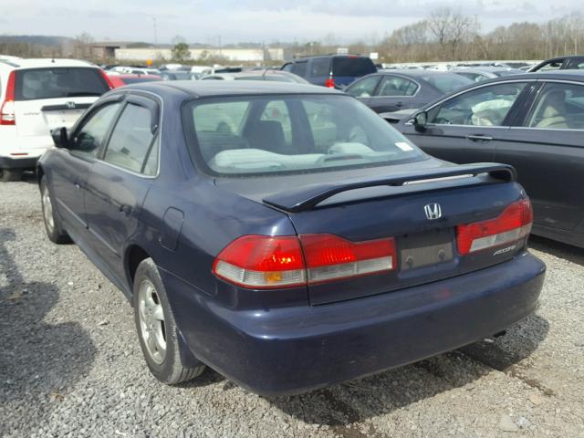 1HGCF86692A154243 - 2002 HONDA ACCORD VAL BLUE photo 3