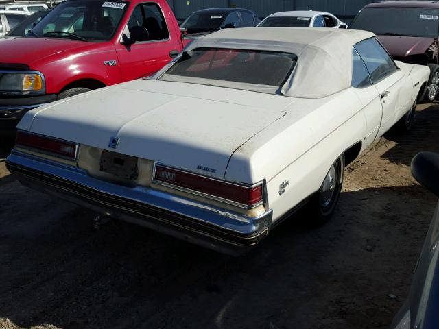 4P67J5X149238 - 1975 BUICK LE SABRE WHITE photo 4