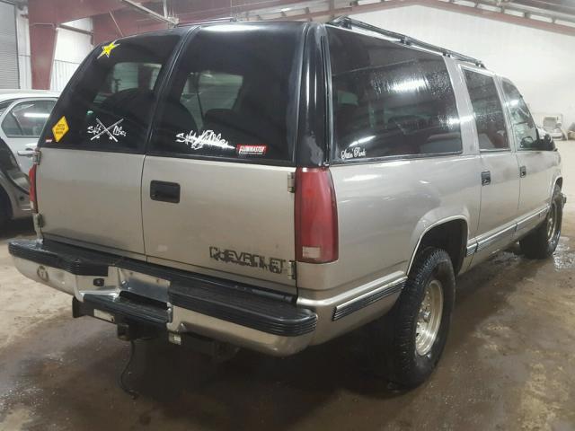 3GNEC16R6XG258481 - 1999 CHEVROLET SUBURBAN C GRAY photo 4