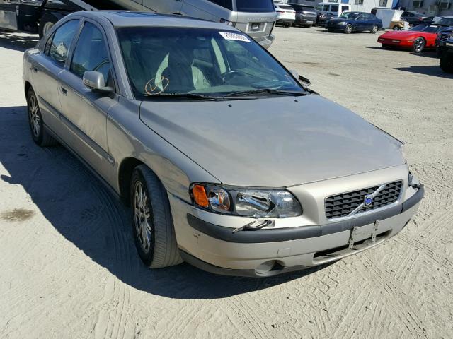 YV1RS61T642350606 - 2004 VOLVO S60 GOLD photo 1