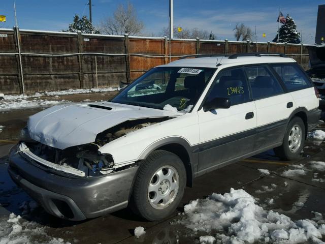 4S3BG685XV6639370 - 1997 SUBARU LEGACY OUT WHITE photo 2