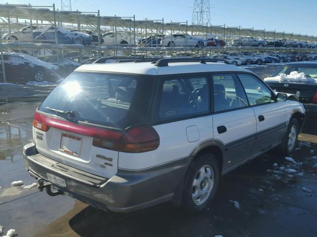 4S3BG685XV6639370 - 1997 SUBARU LEGACY OUT WHITE photo 4