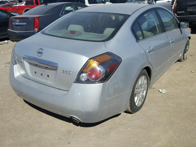 1N4AL2AP3AN467779 - 2010 NISSAN ALTIMA BAS SILVER photo 4