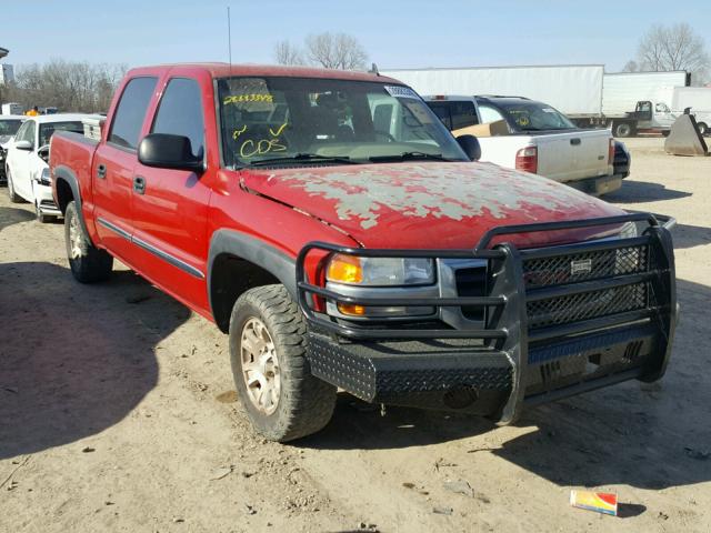 2GTEK13T761131791 - 2006 GMC NEW SIERRA RED photo 1