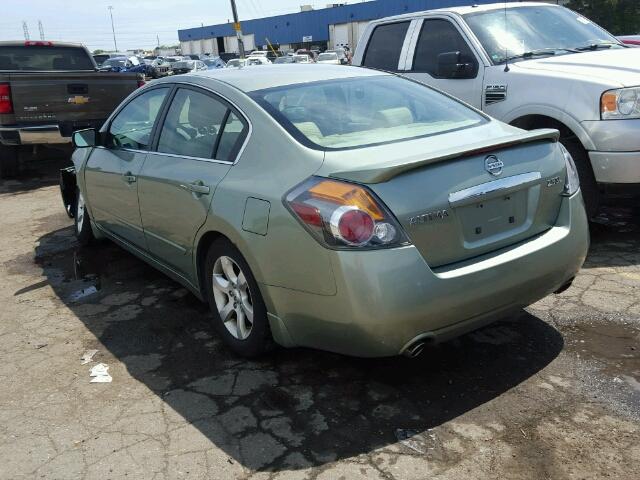 1N4AL21E47C117743 - 2007 NISSAN ALTIMA 2.5 GREEN photo 3