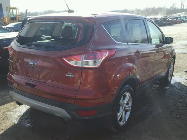 1FMCU9GX4EUB57714 - 2014 FORD ESCAPE SE RED photo 4