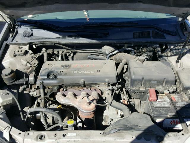 4T1BE32KX4U863537 - 2004 TOYOTA CAMRY LE GOLD photo 7