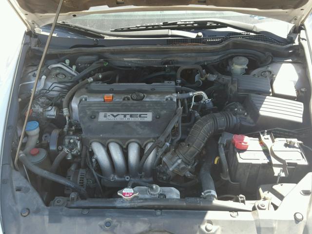 1HGCM56347A117960 - 2007 HONDA ACCORD SE SILVER photo 7